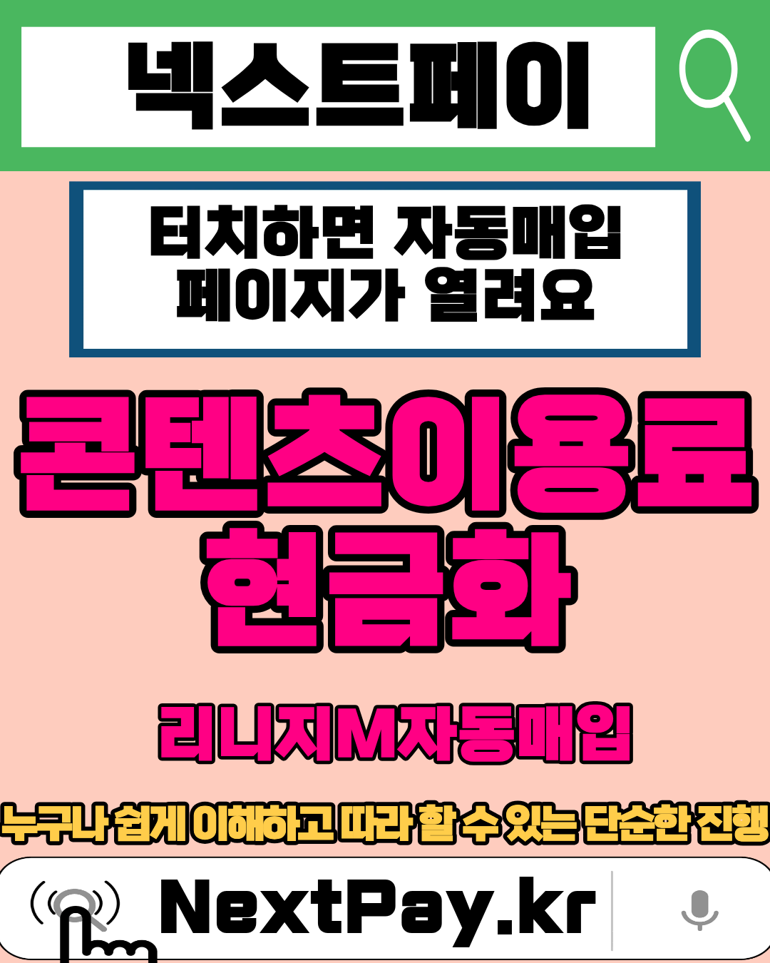 정보이용료현금화 넥스트페이 수수료 구조 및 비교 설명